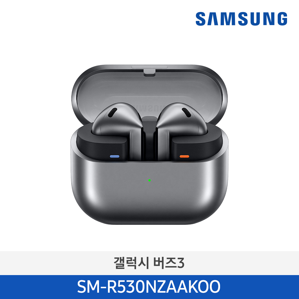 [삼성전자] 갤럭시 버즈3 SM-R530NZAAKOO 실버 SM-R530NZAAKOO