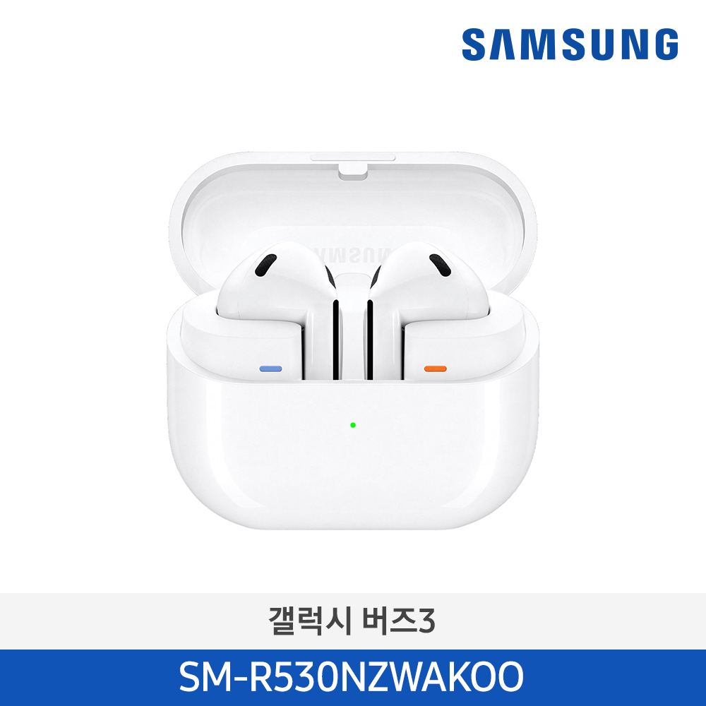 [삼성전자] 갤럭시 버즈3 SM-R530NZWAKOO 화이트 SM-R530NZWAKOO